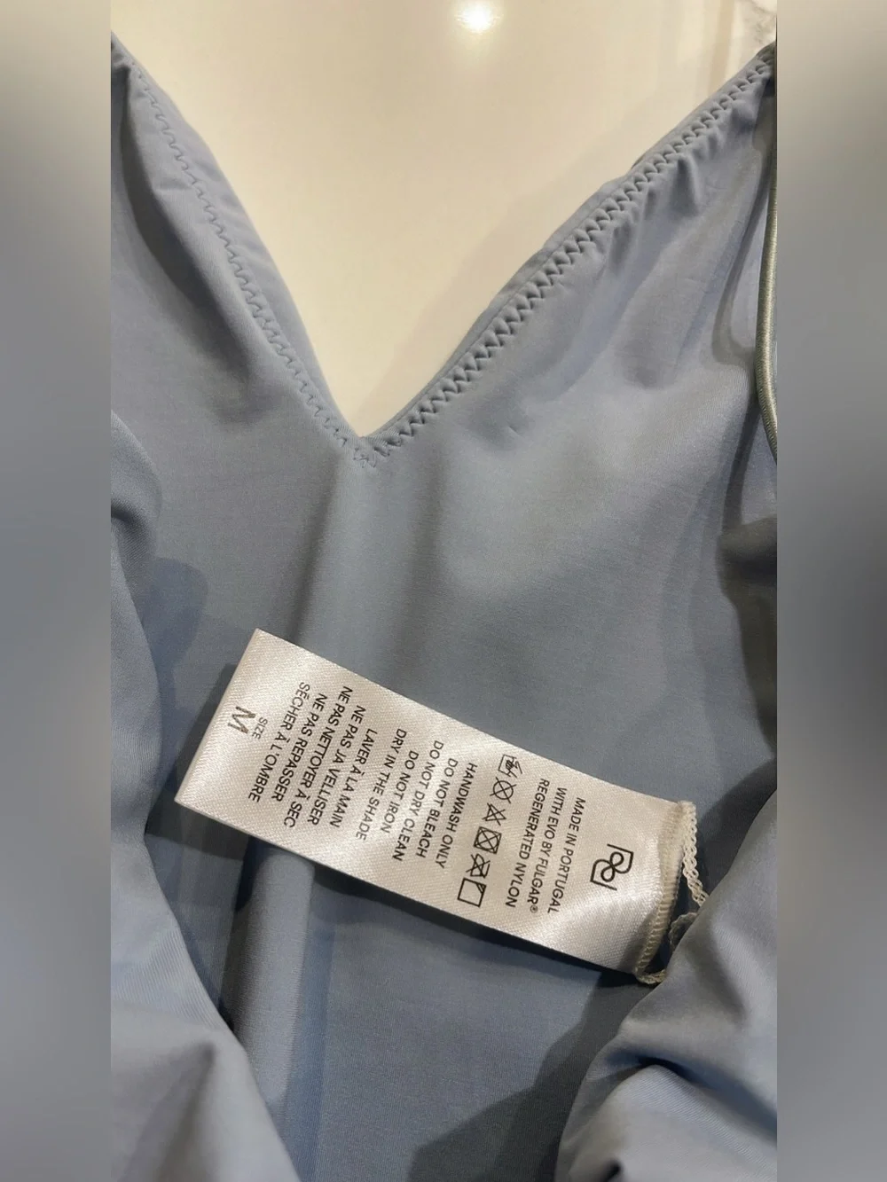 NEW Reformation Rio One Piece Swimsuit In Mineral Size M